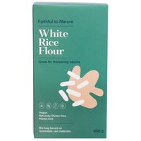Faithful to Nature White Rice Flour